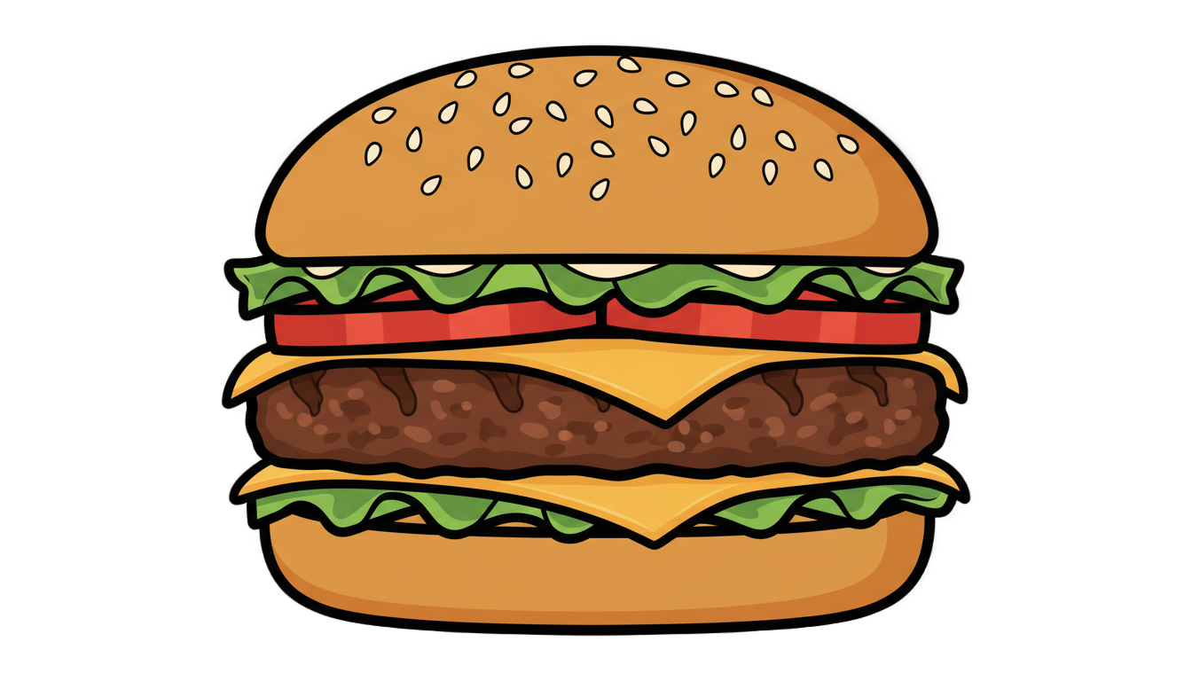 burger logo vector png PNG transparent background