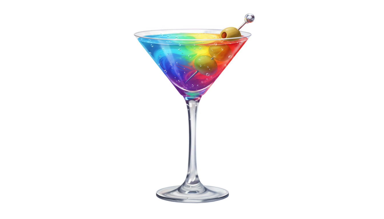 cocktail graphic png PNG transparent background