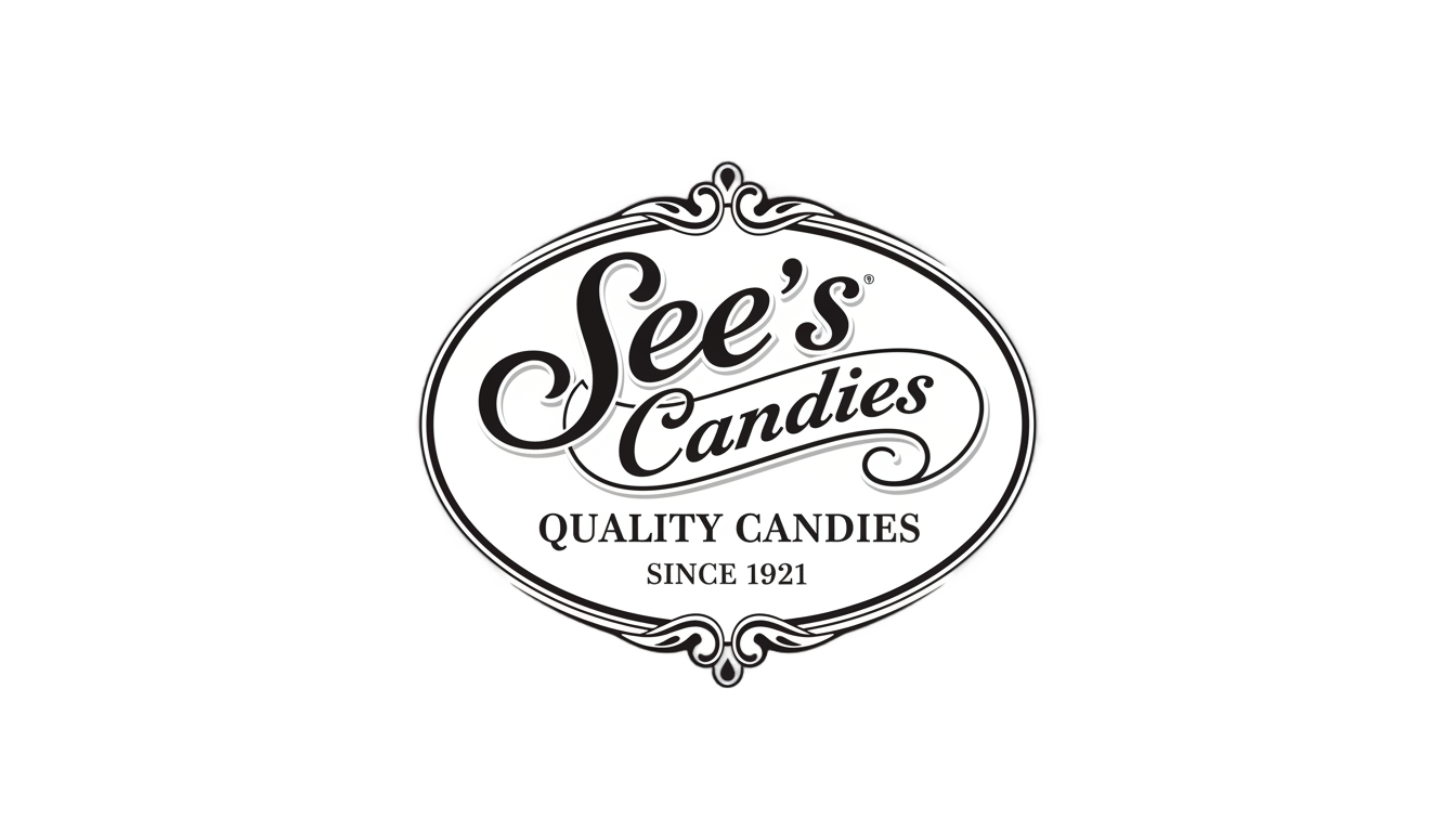 see's candy logo png PNG transparent background