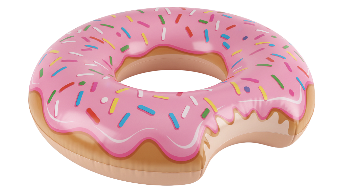 donut floatie png PNG transparent background