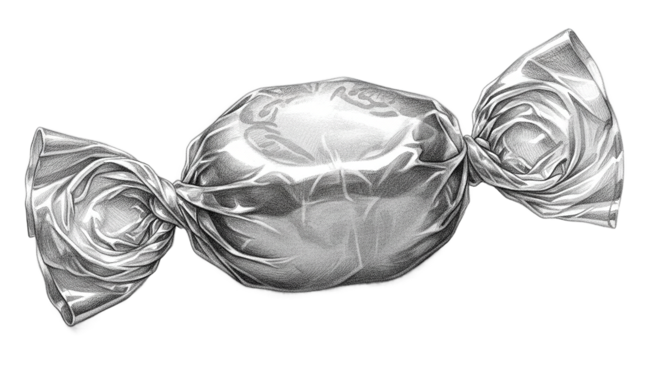 candy png black and white PNG transparent background