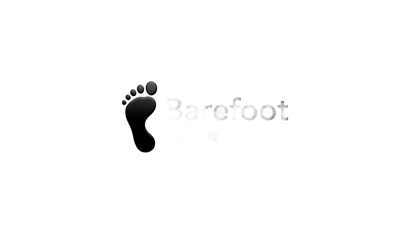 barefoot wine logo png PNG transparent background