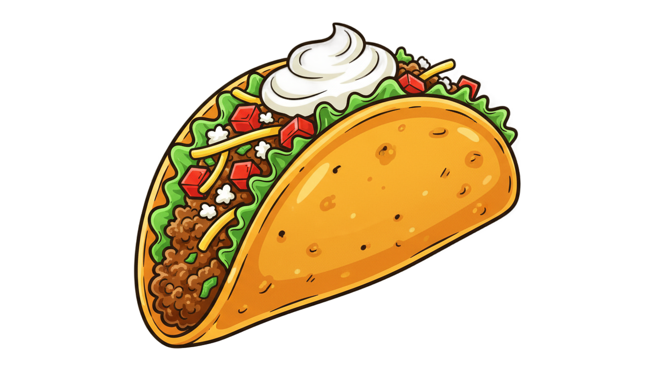 taco dibujo png PNG transparent background