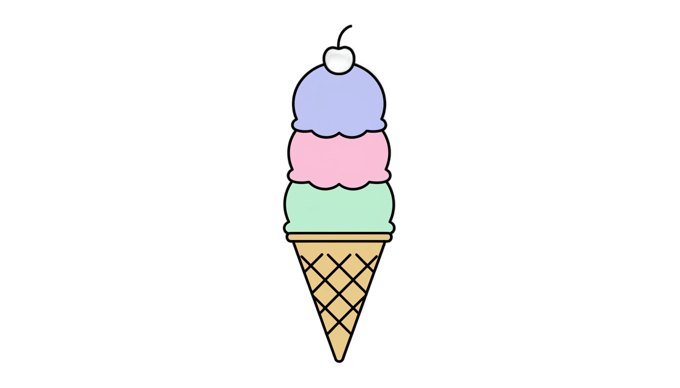 ice cream vector png PNG transparent background