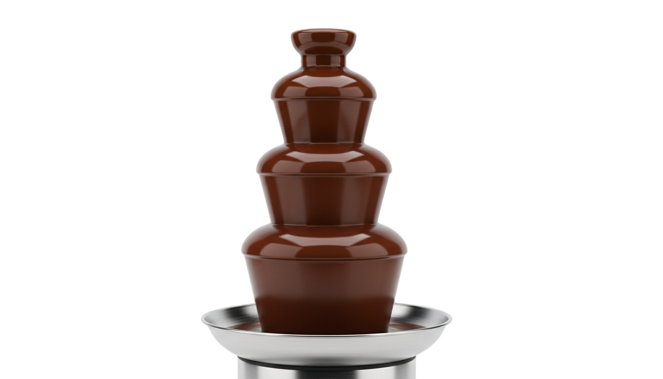 chocolate fountain png PNG transparent background