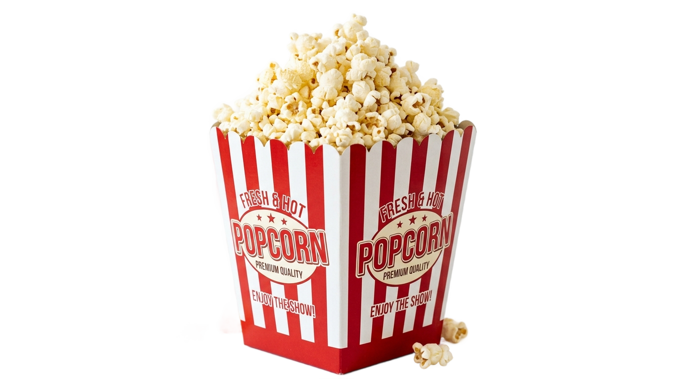 popcorn time logo png PNG transparent background