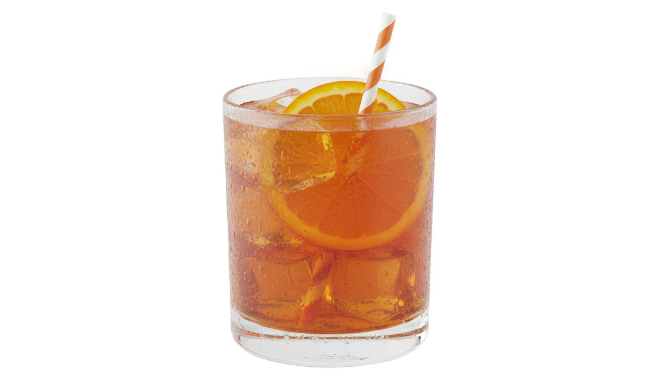 orange cocktail png PNG transparent background