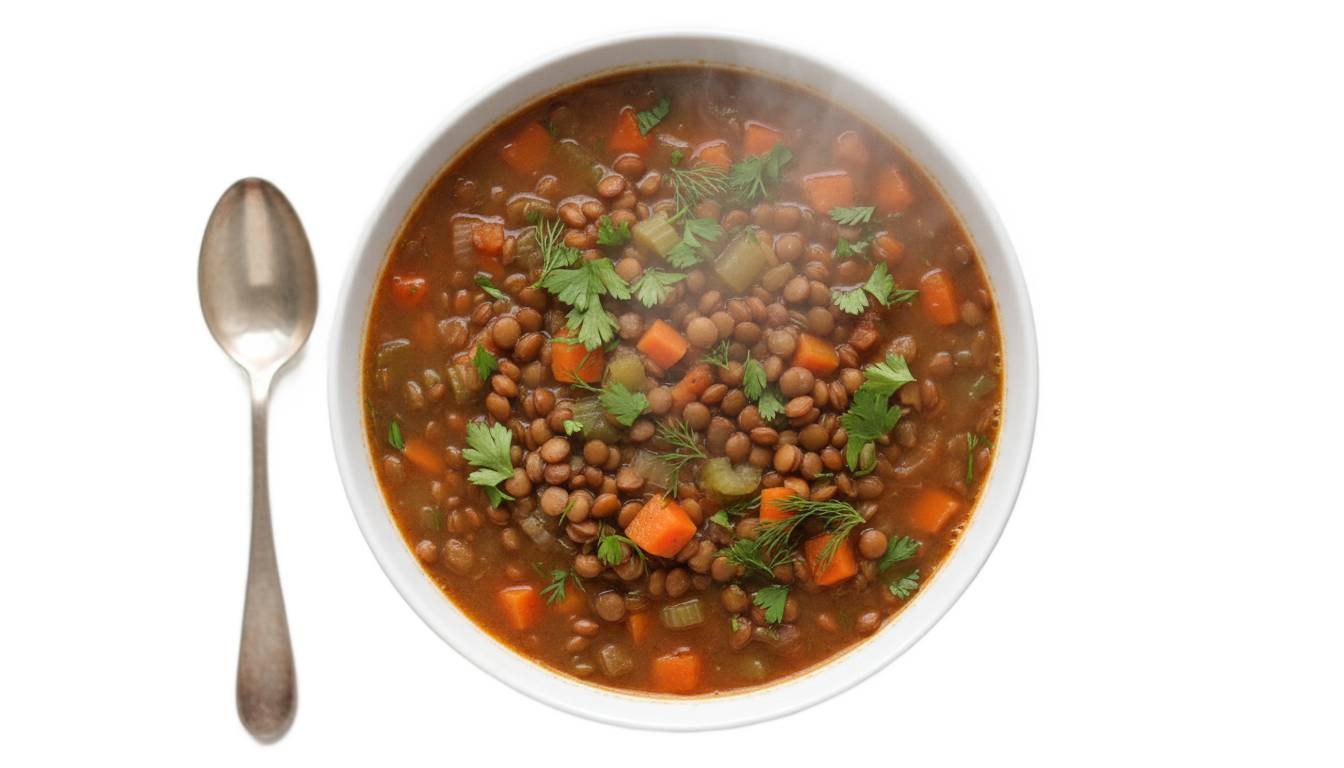 lentil soup png PNG transparent background