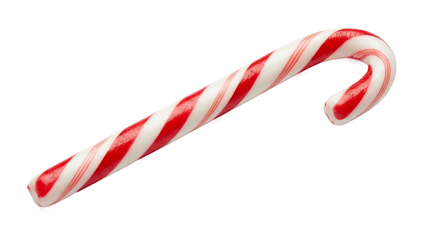 christmas candy cane clipart png PNG transparent background