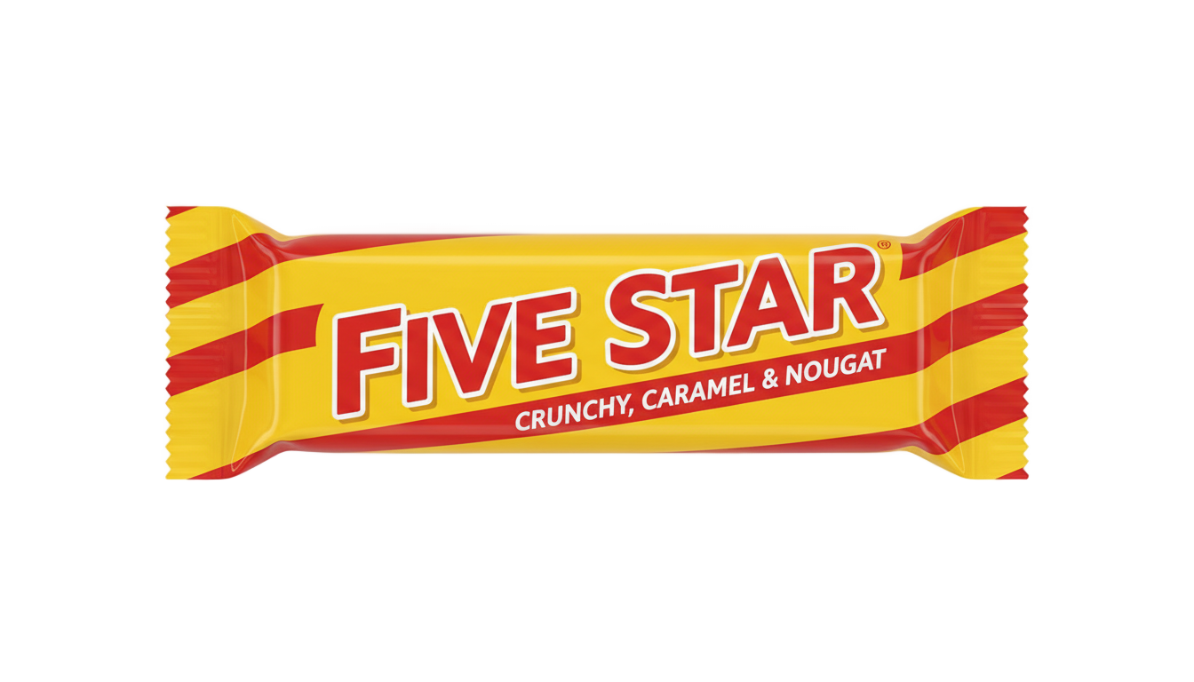 5 star chocolate png PNG transparent background