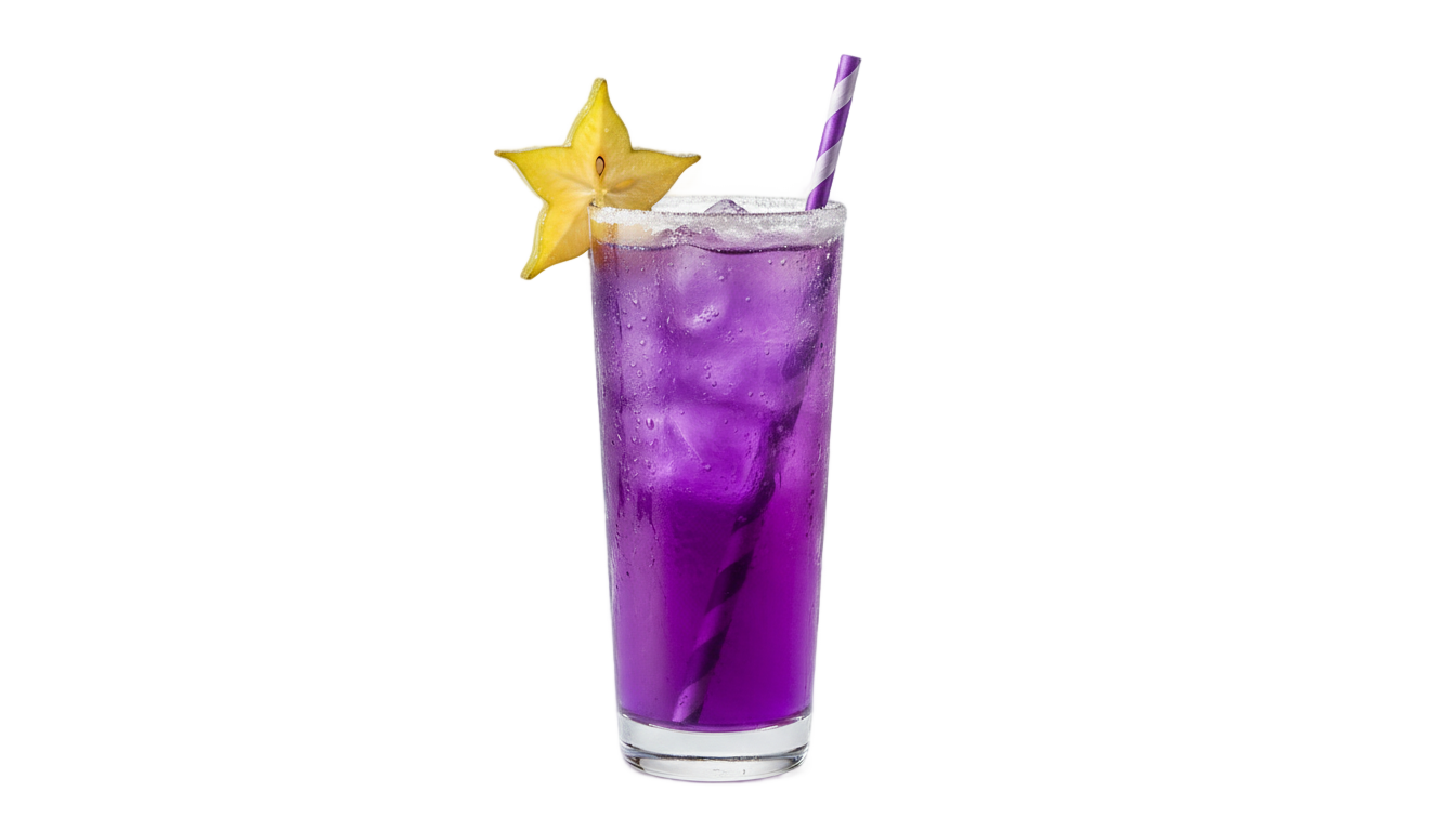 purple cocktail png PNG transparent background