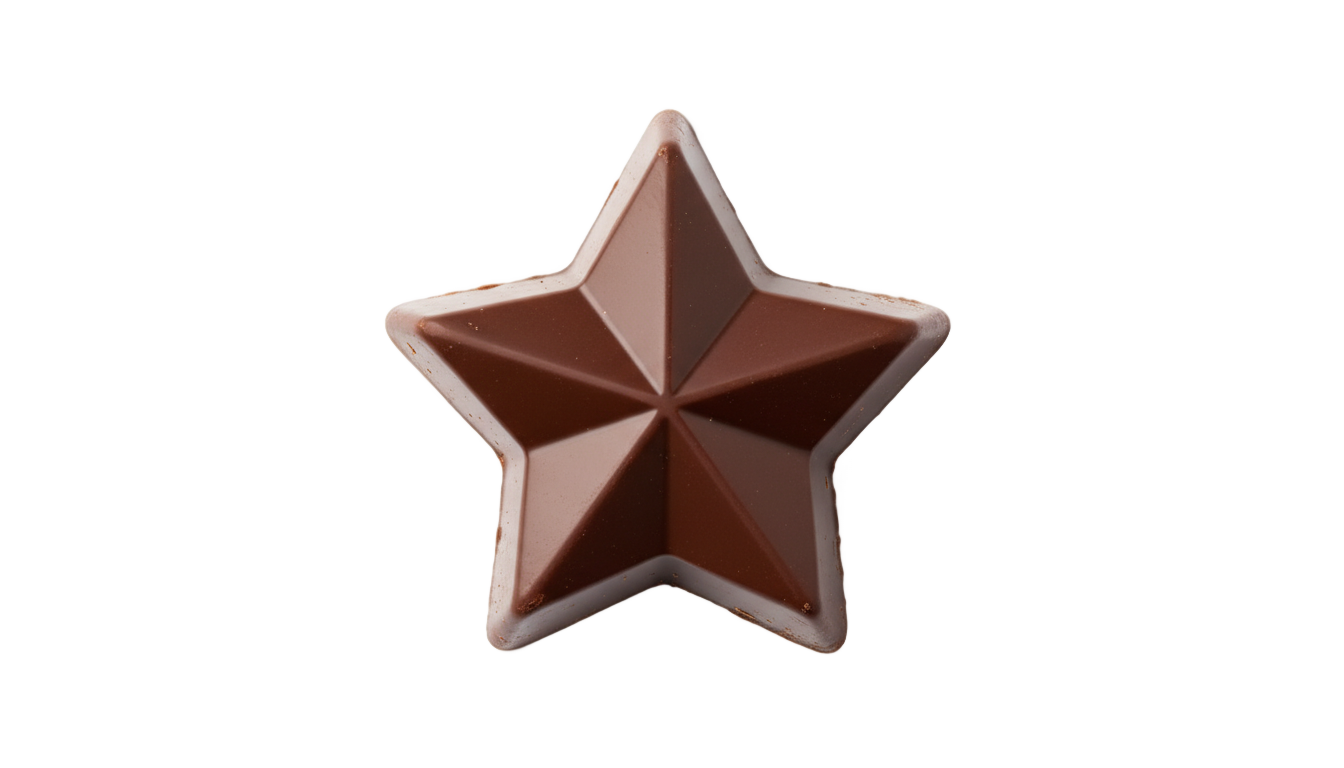five star chocolate png PNG transparent background