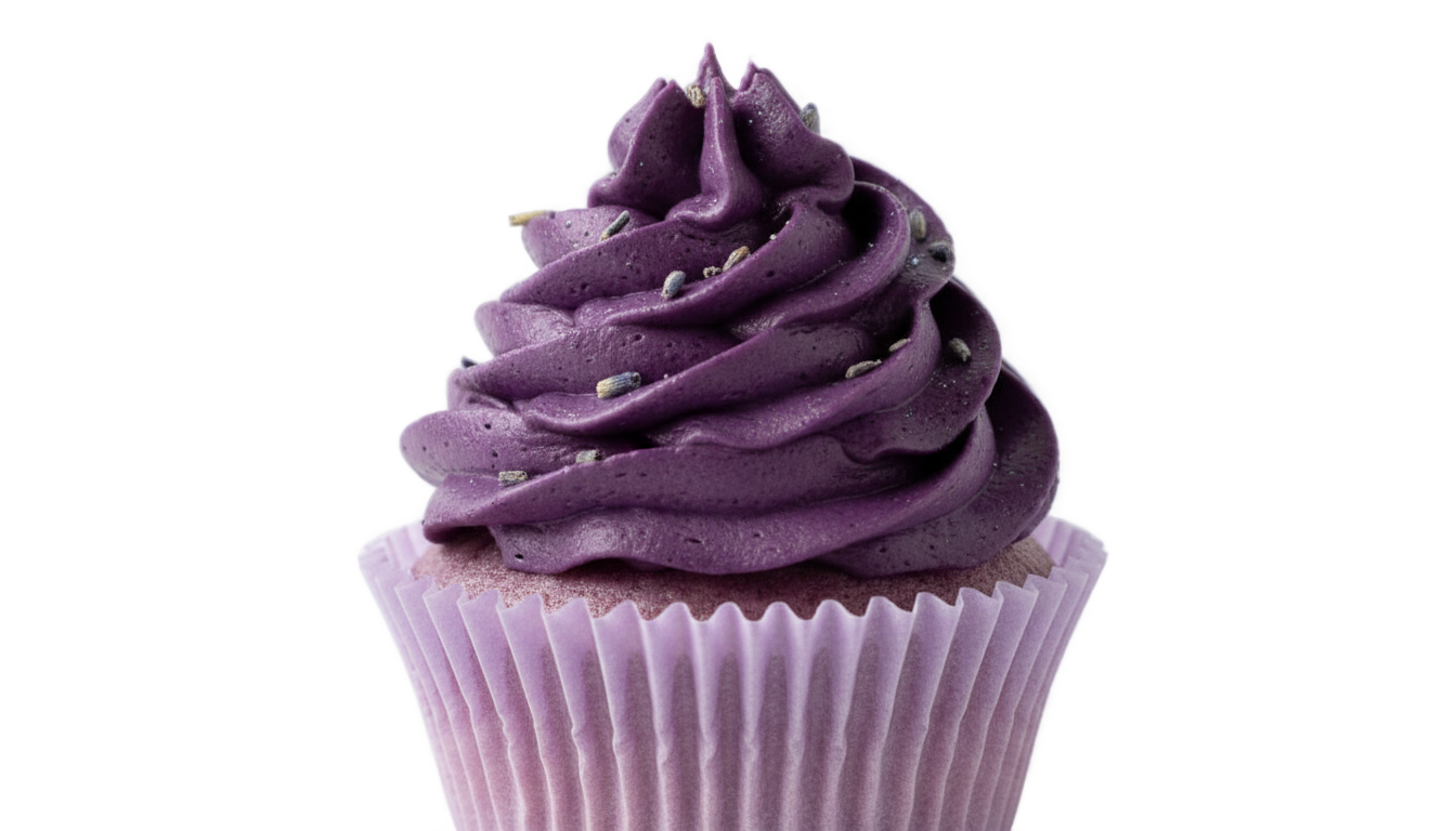 purple cupcake png PNG transparent background
