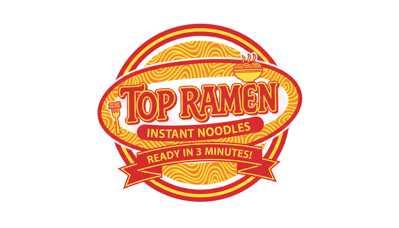 top ramen logo png PNG transparent background