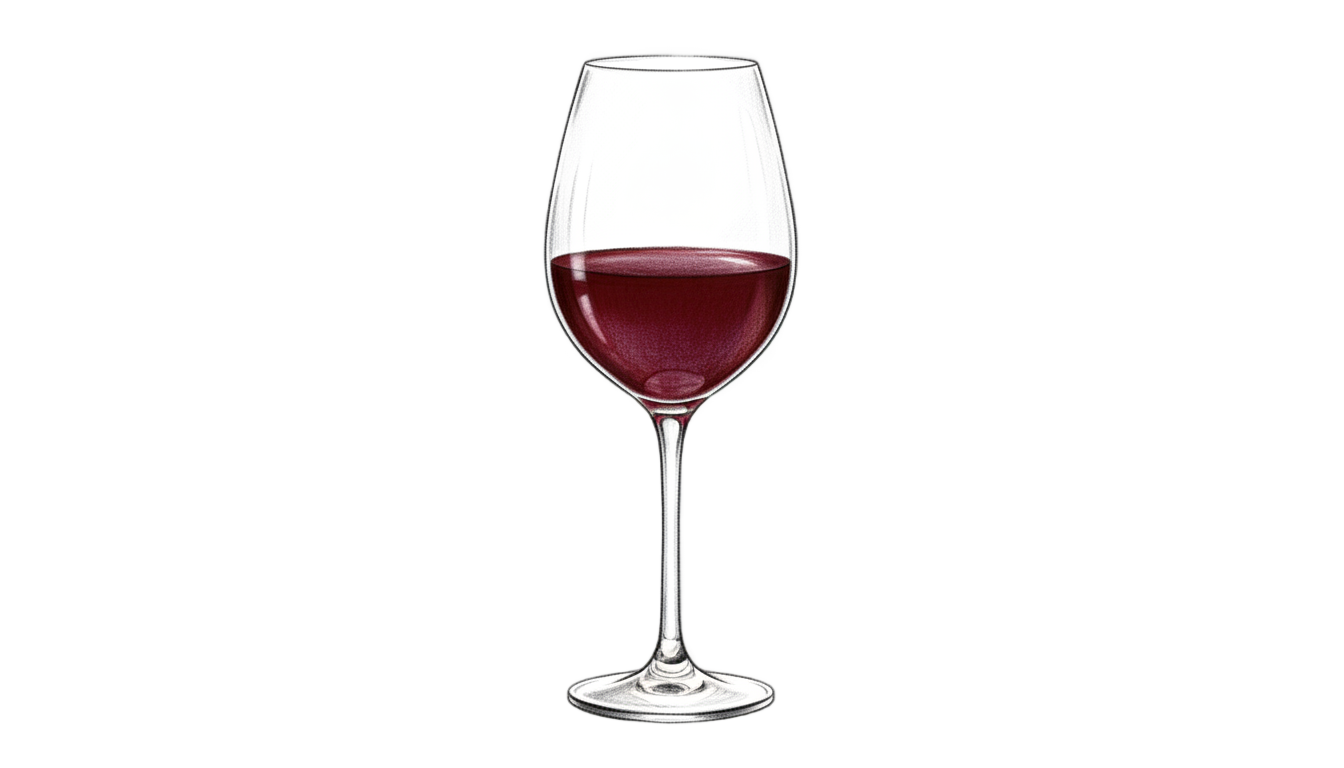wine glass illustration png PNG transparent background
