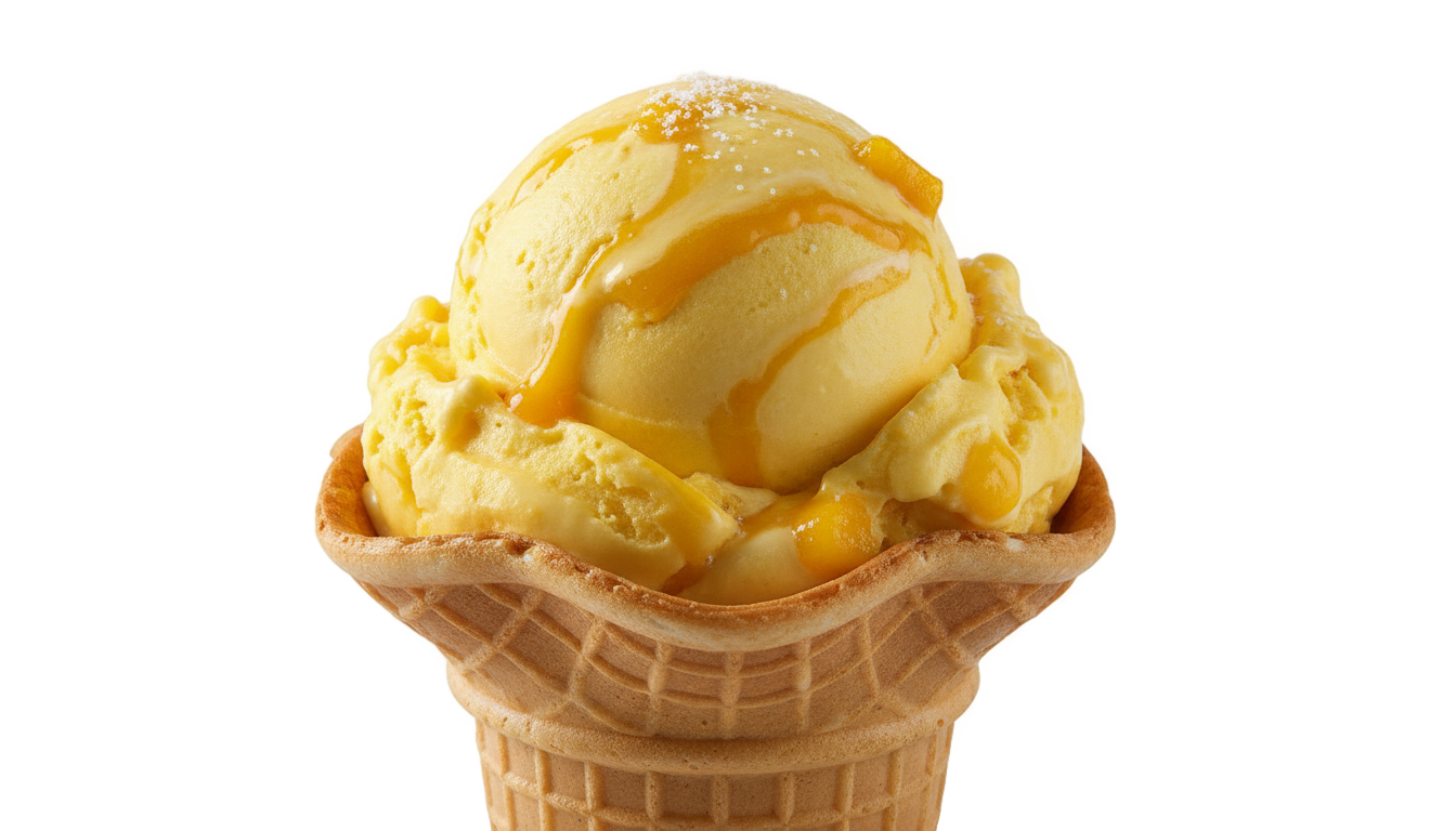 mango ice cream png PNG transparent background