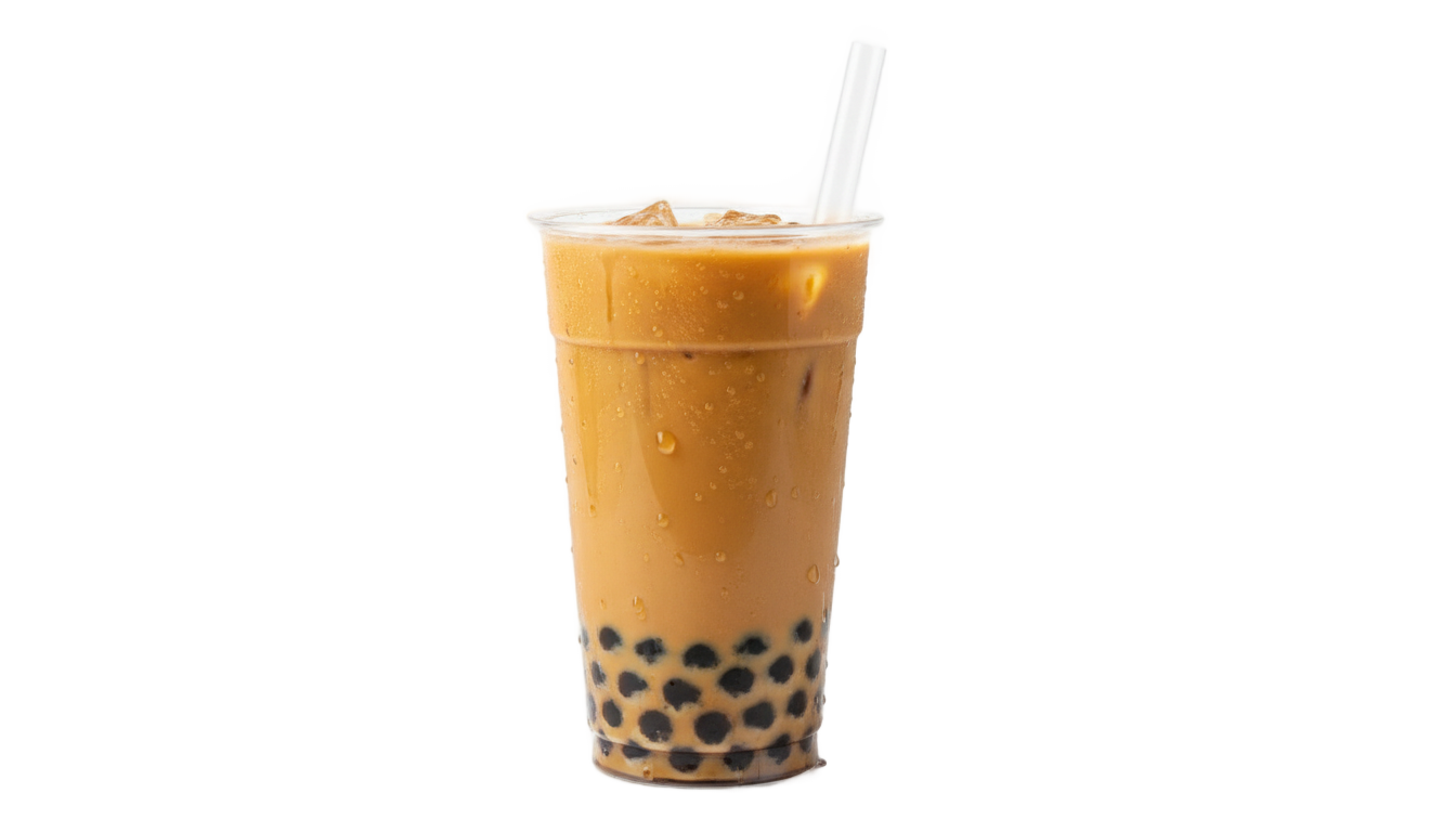 boba milk tea png PNG transparent background