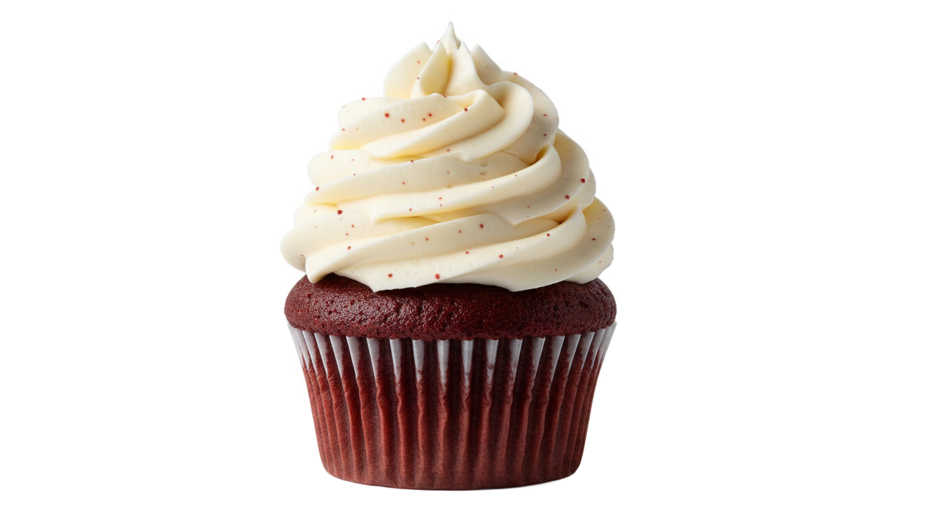 red velvet cupcake png PNG transparent background