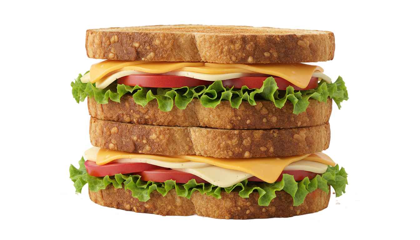 toast sandwich png PNG transparent background
