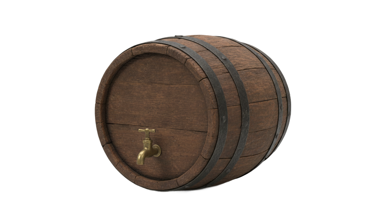 palm wine keg png PNG transparent background