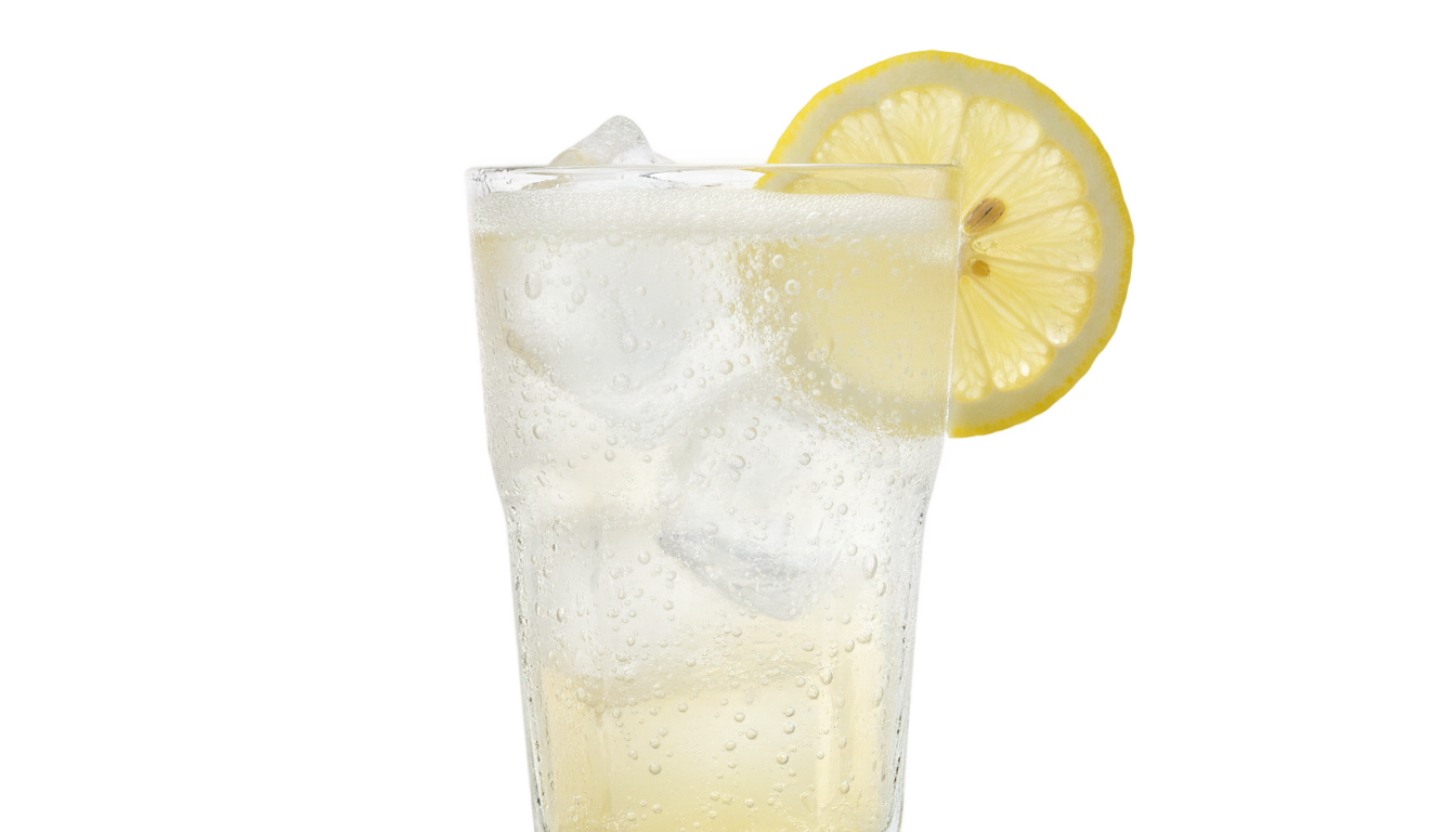 lemon soda glass png PNG transparent background