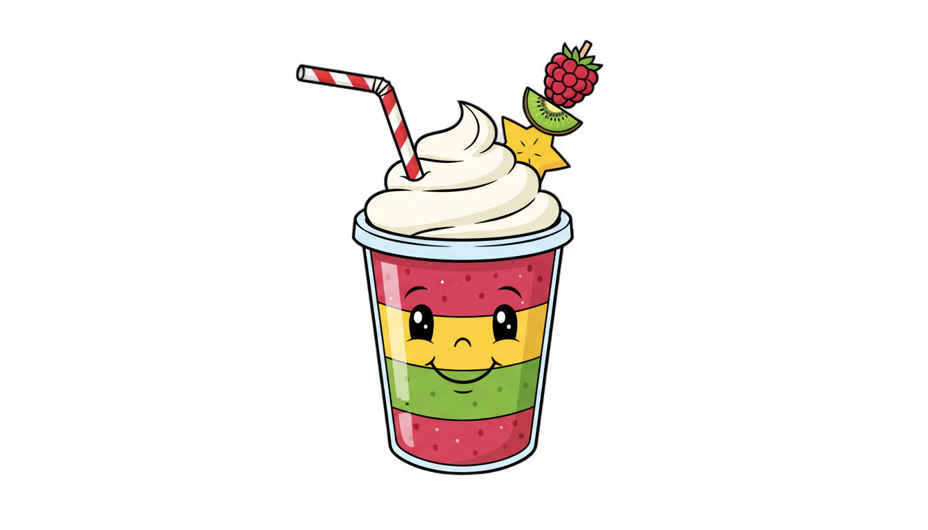 smoothie cartoon png PNG transparent background