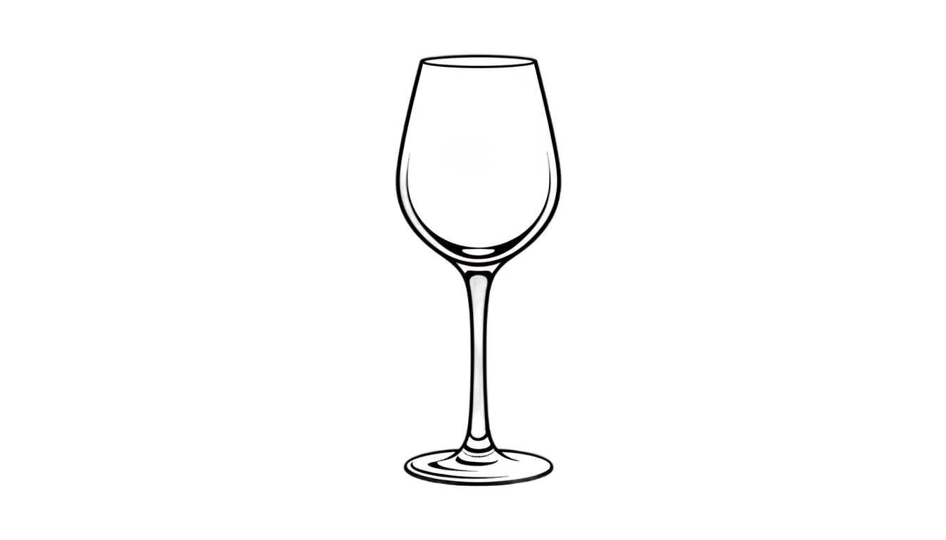 wine glass drawing png PNG transparent background