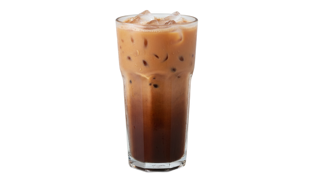 dark chocolate milk tea png PNG transparent background