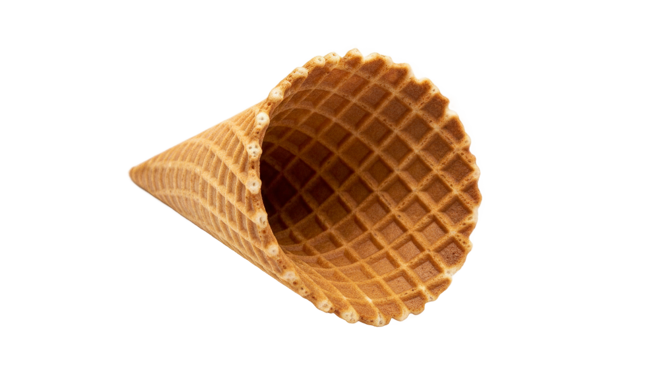 empty ice cream cone png PNG transparent background