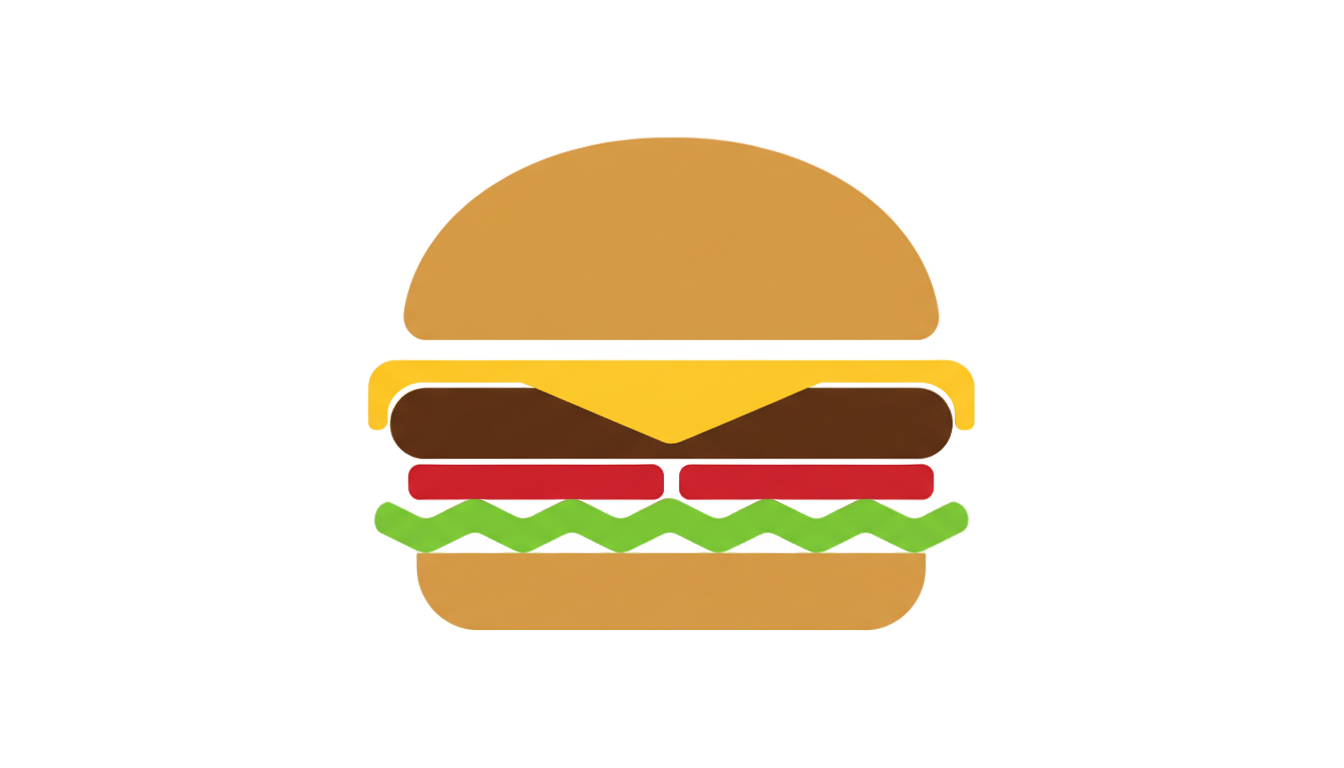 burger symbol png PNG transparent background