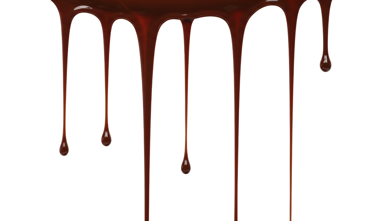 chocolate dripping png PNG transparent background