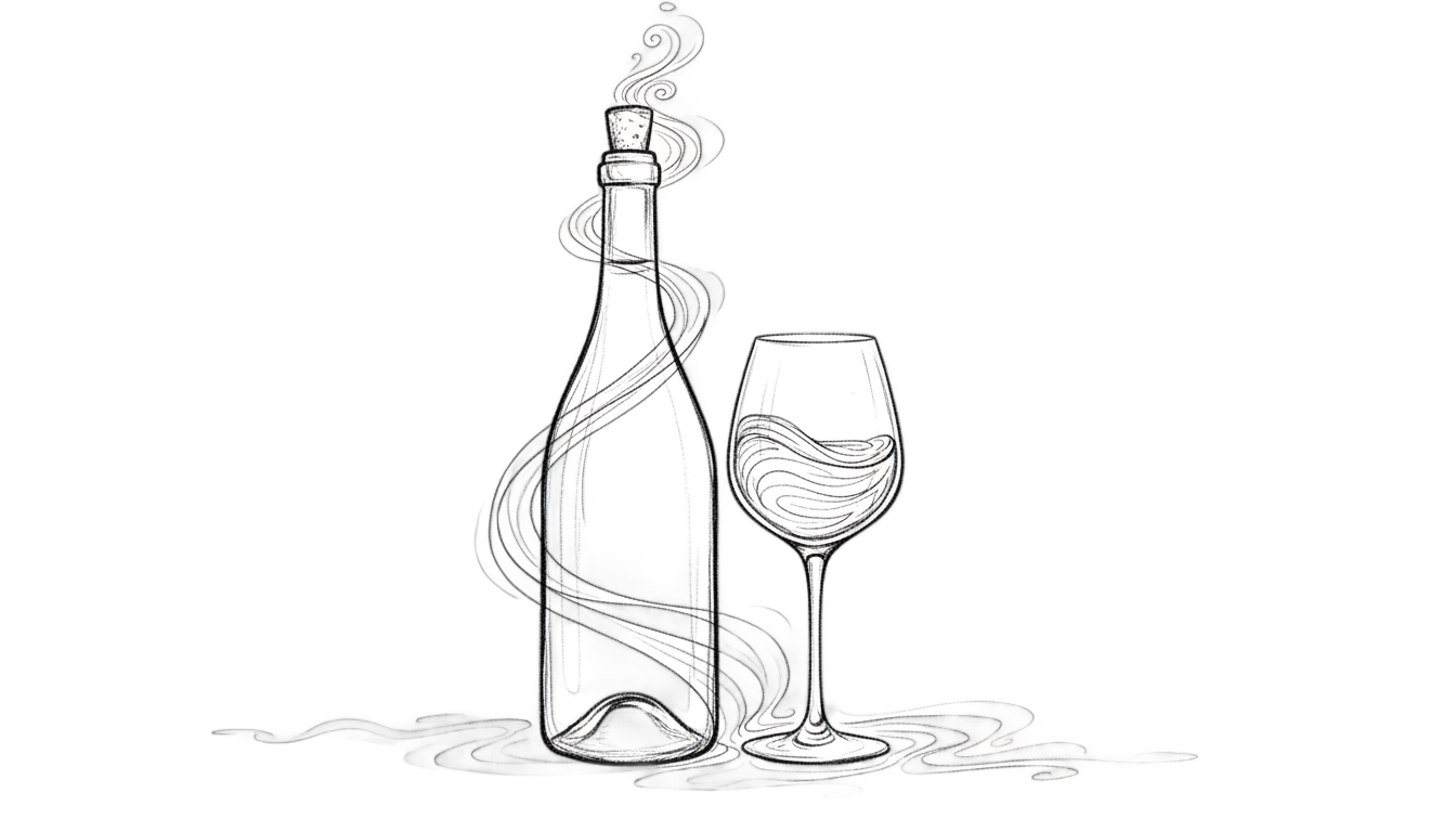 wine drawing png PNG transparent background