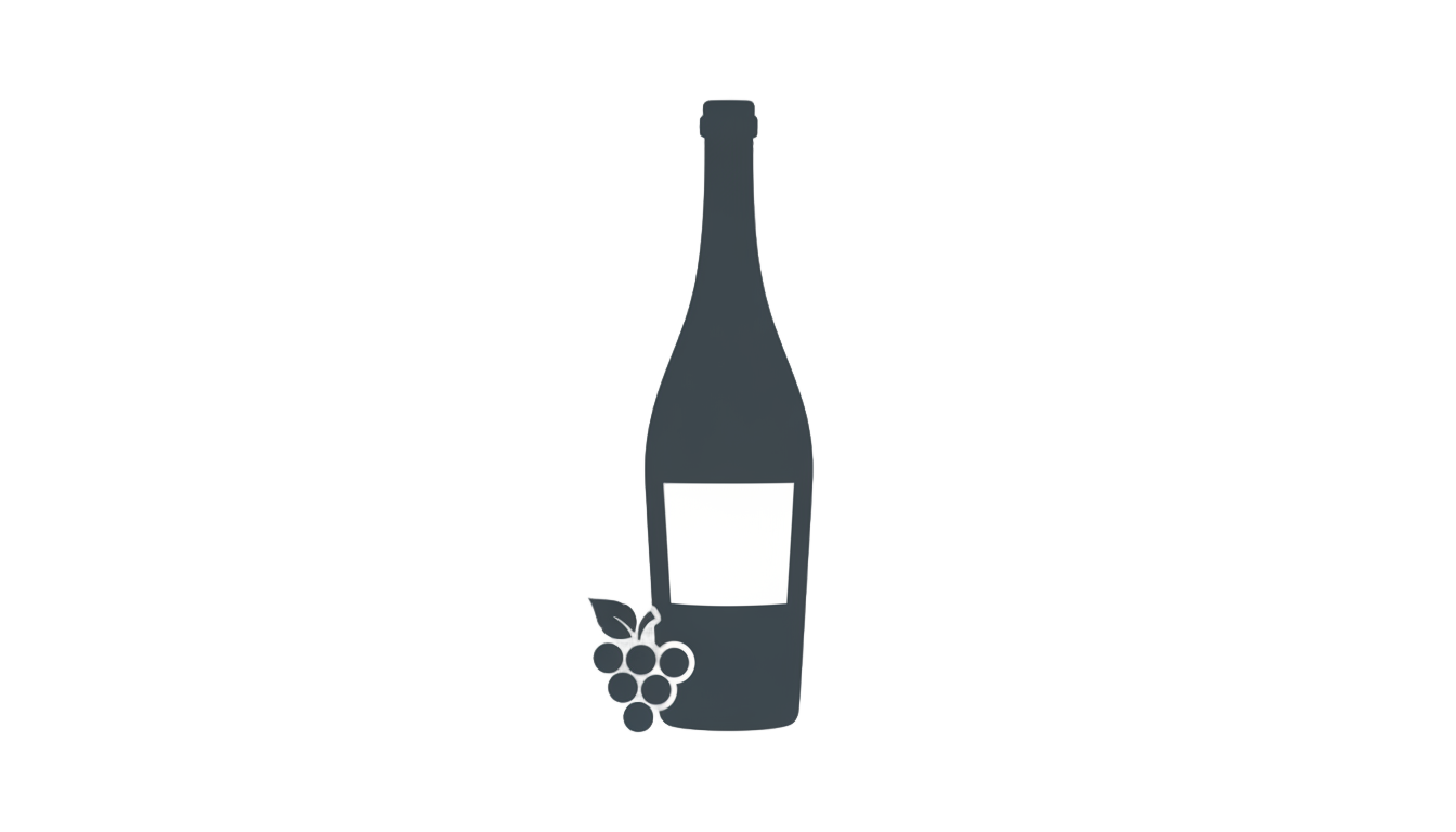 wine bottle logo png PNG transparent background