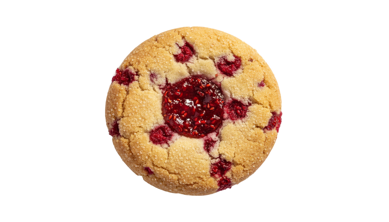 raspberry cookie png PNG transparent background