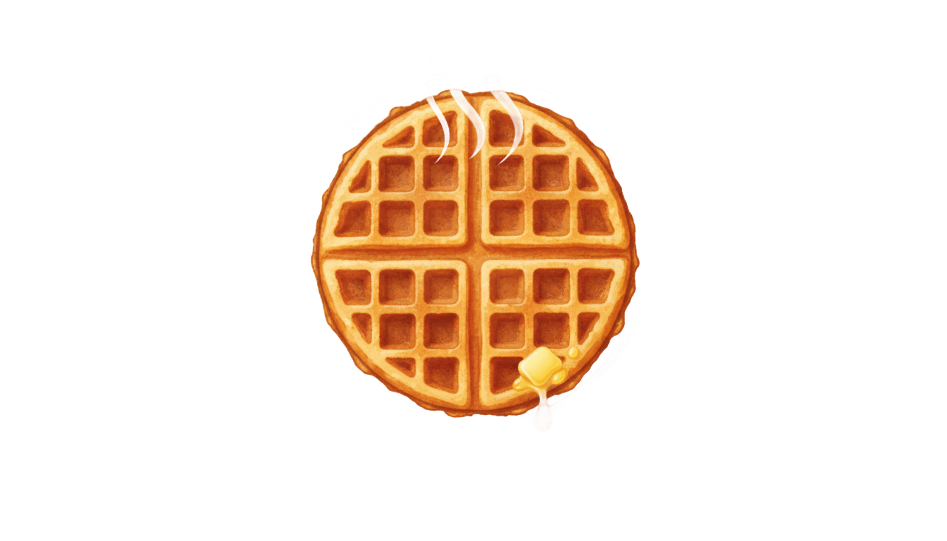 waffle logo png PNG transparent background