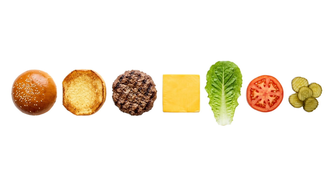 burger parts png PNG transparent background