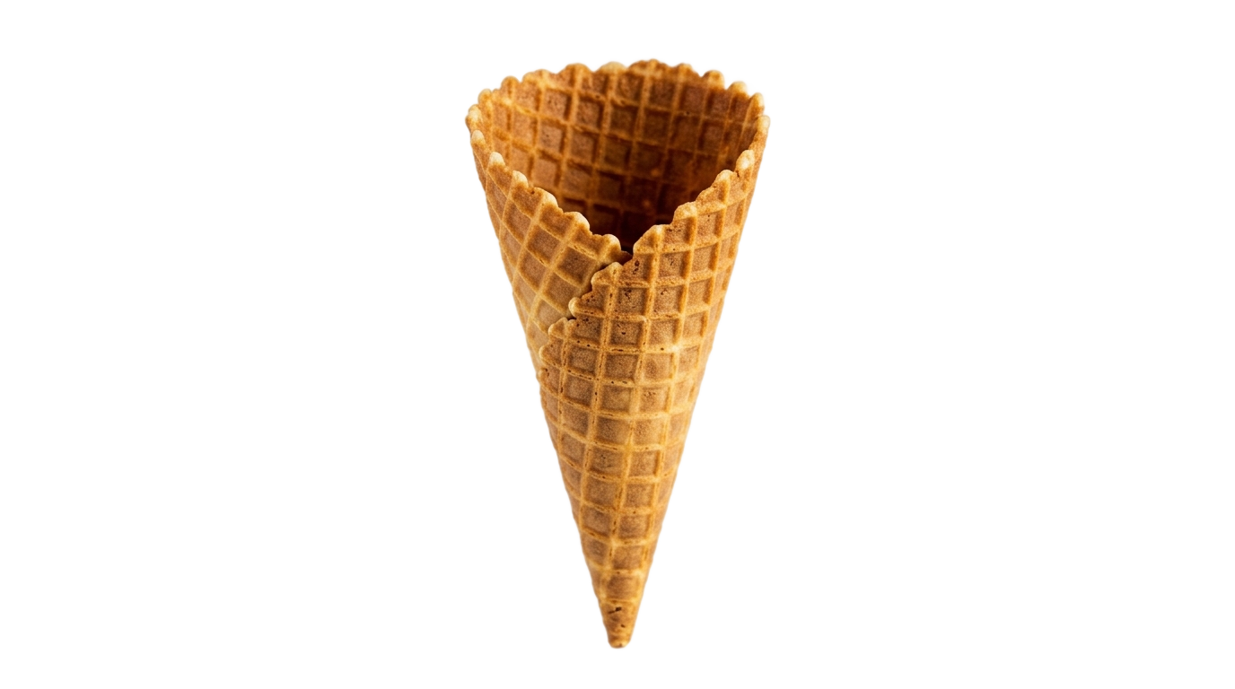 ice cream waffle png PNG transparent background