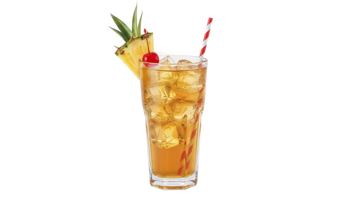 pineapple cocktail png PNG transparent background