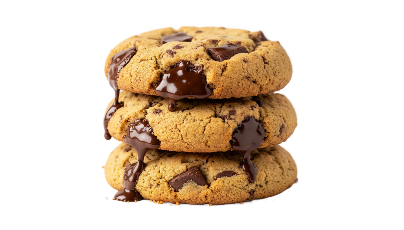 chocolate chips cookies png PNG transparent background