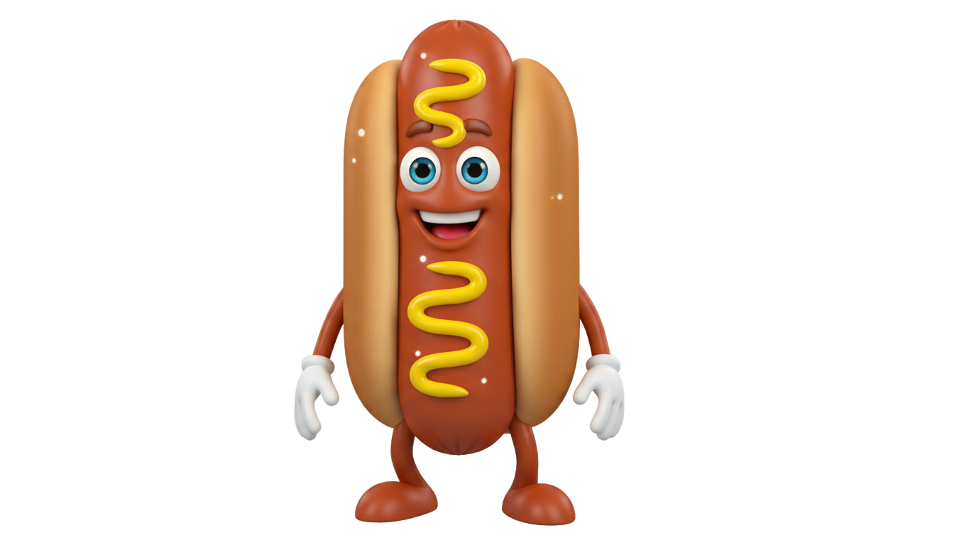 hotdog emoji png PNG transparent background
