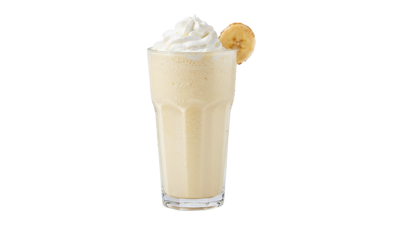 banana milkshake png PNG transparent background