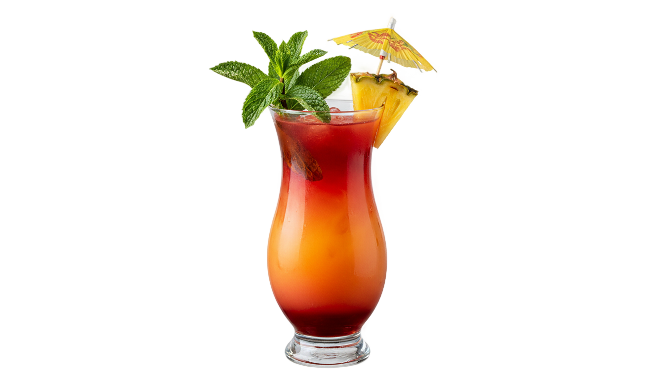 mai tai cocktail png PNG transparent background