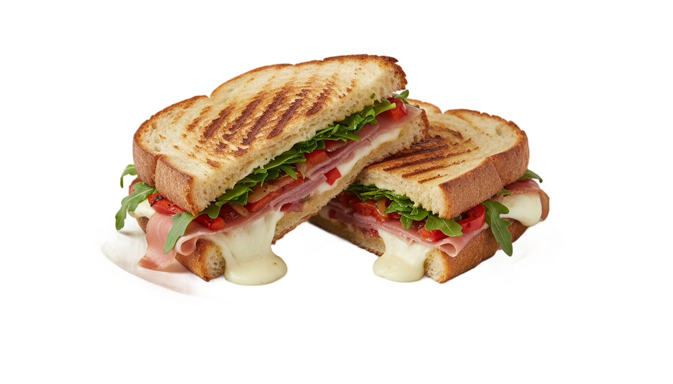grilled sandwich png PNG transparent background