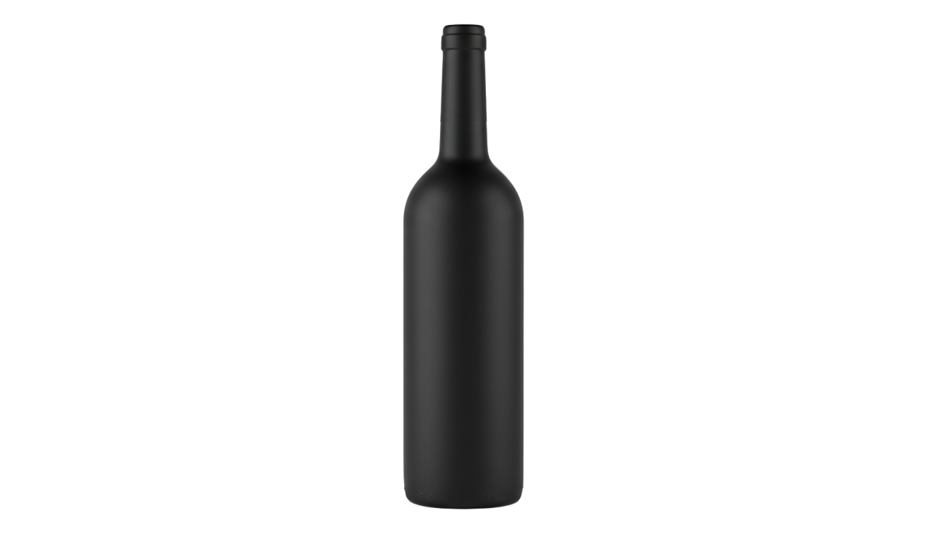 black wine bottle png PNG transparent background