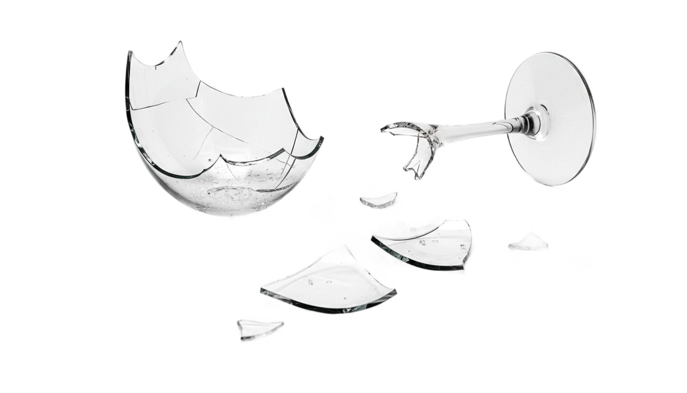 broken wine glass png PNG transparent background