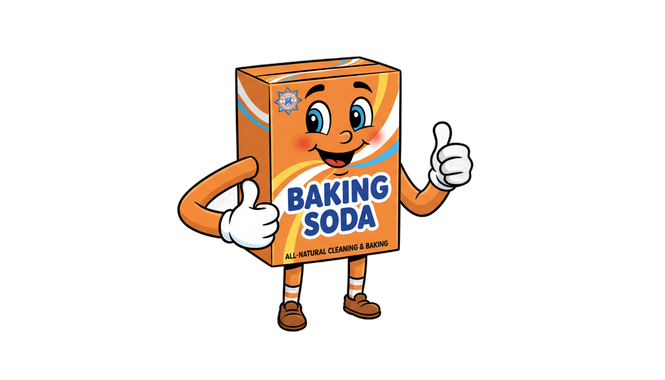 baking soda cartoon png PNG transparent background