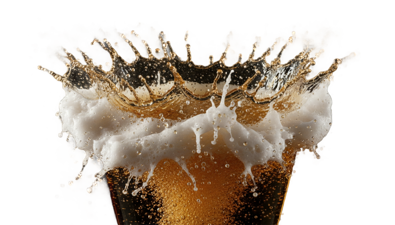 beer splash png PNG transparent background