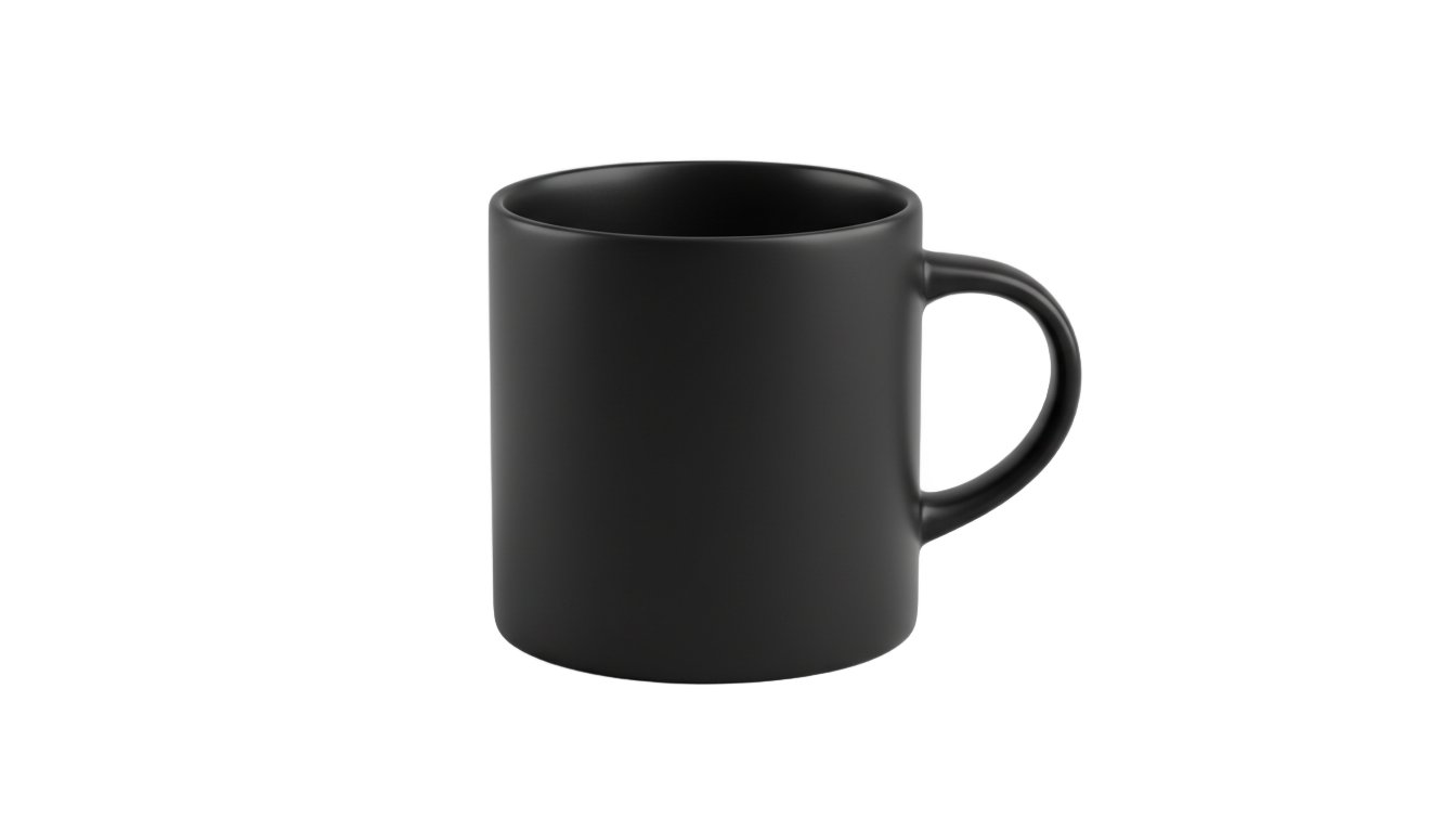 black coffee cup png PNG transparent background