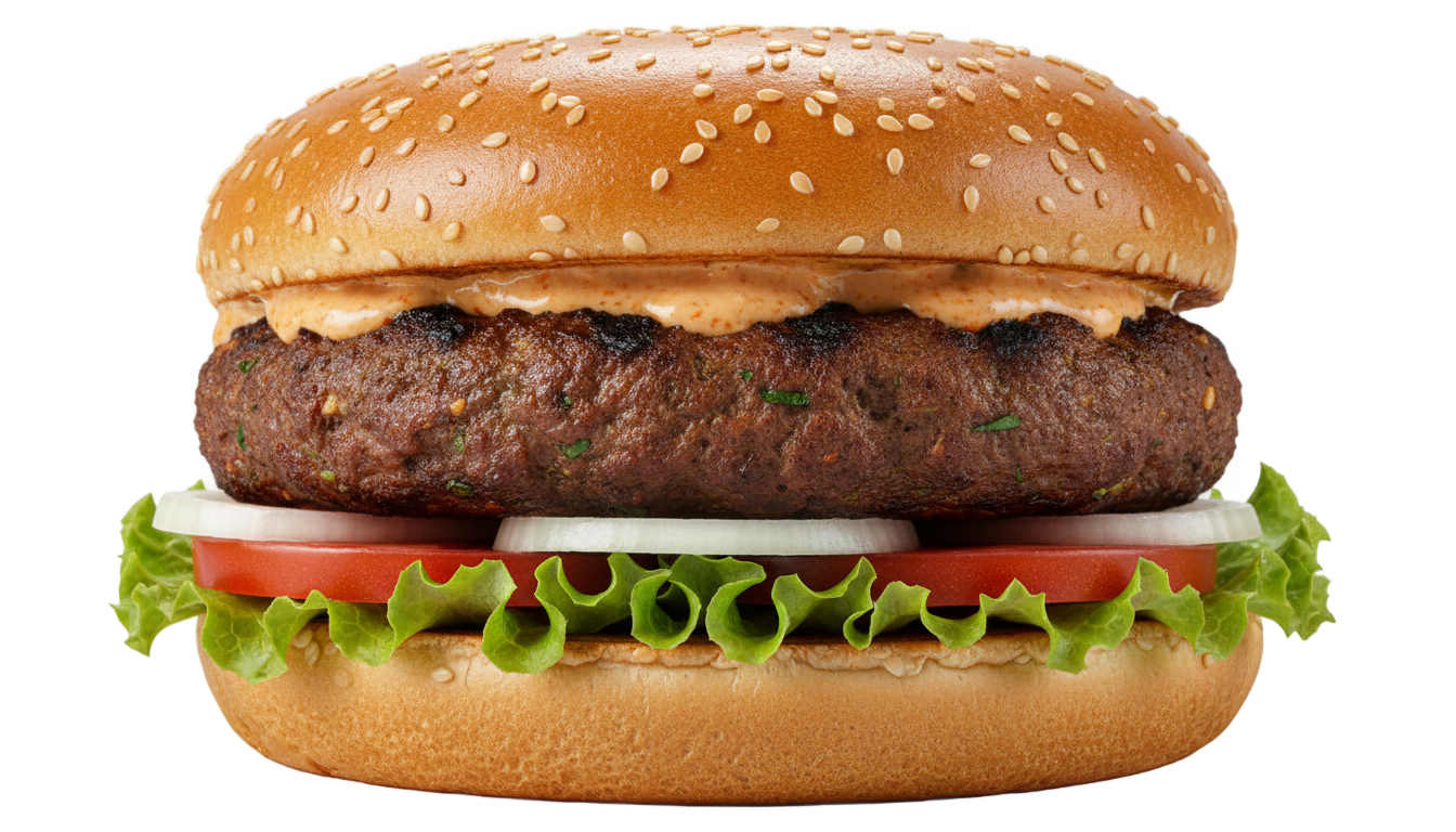 shami burger png PNG transparent background