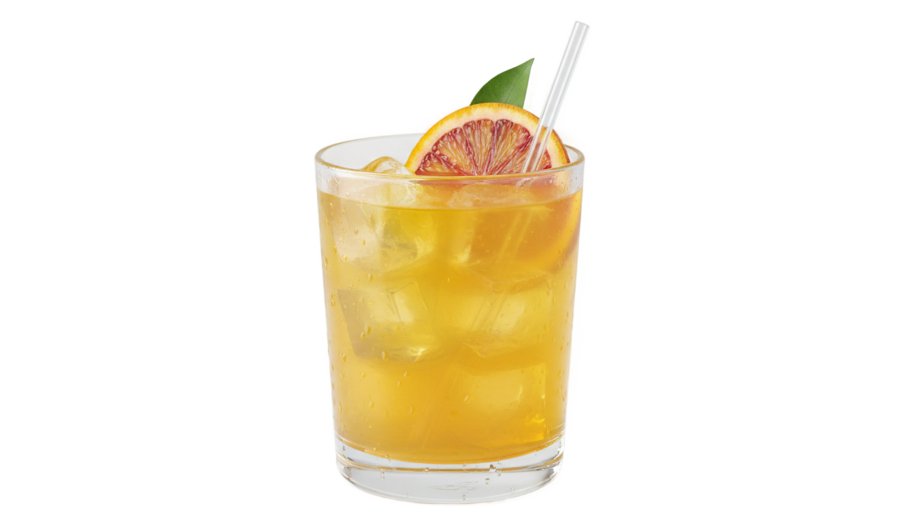 orange cocktail png PNG transparent background